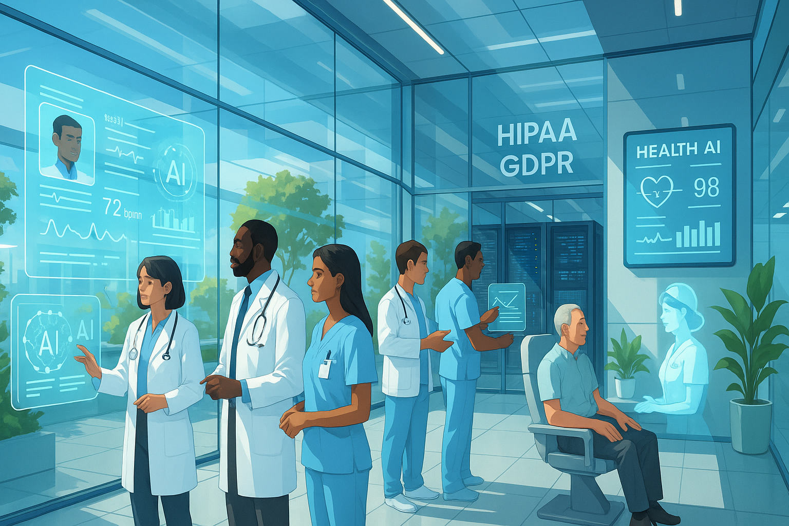 HIPAA & GDPR Compliant Conversational AI